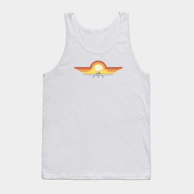 Piper Warrior Sunset Tank Top by Kassi Skye